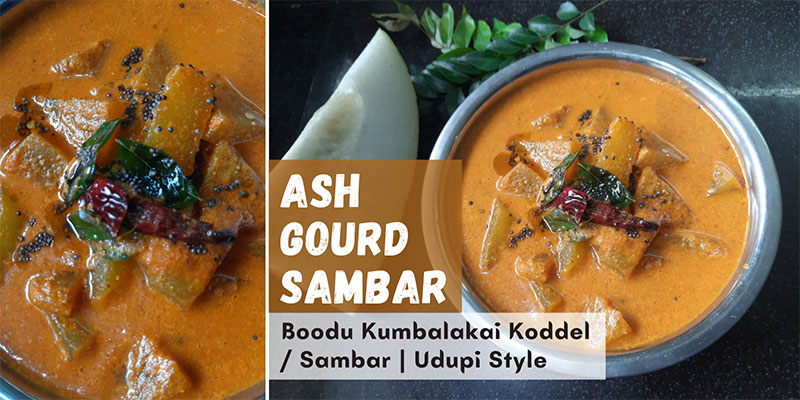 Ash Gourd Sambar