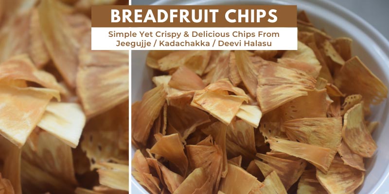 Breadfruit Chips | Simple Yet Crispy & Delicious