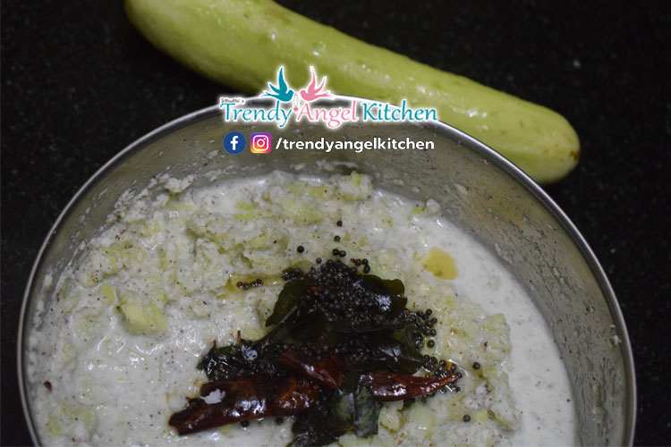 Cucumber Pachadi / Kochusalli / Raita