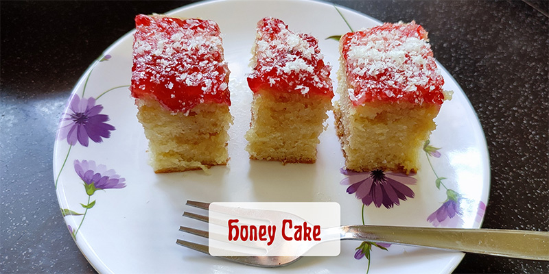 Eggless Honey Cake