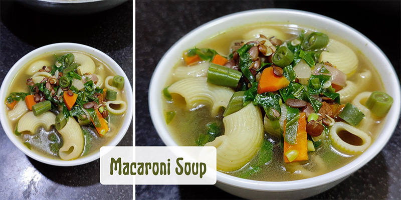 Macroni Vegetable Soup