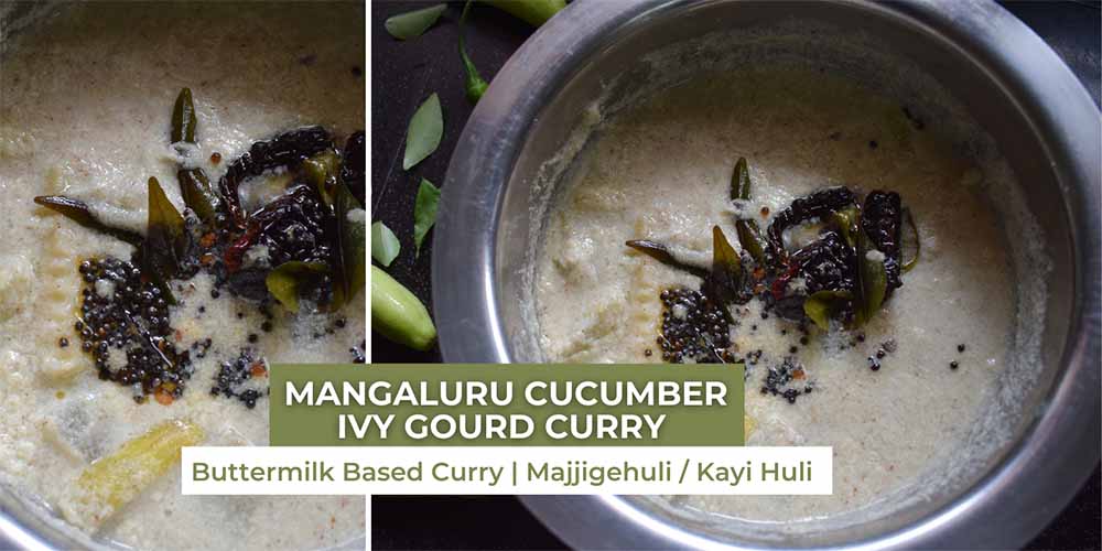 Mangaluru Cucumber Ivy Gourd Curry