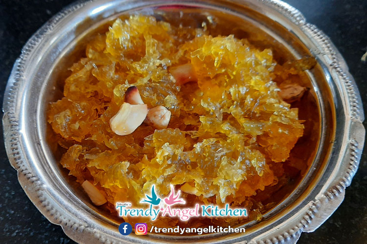 Raw Papaya Halwa | Vegan Sweet Recipe