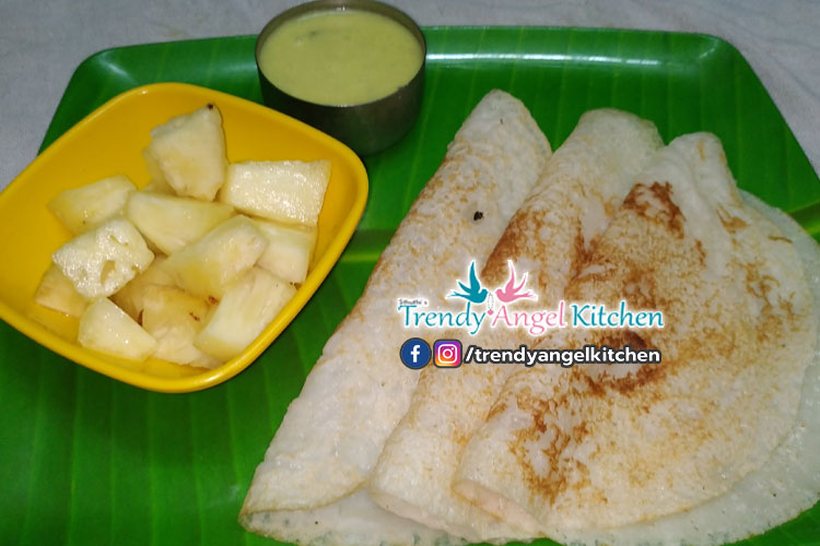 Pineapple Dosa | Healthy & Authentic