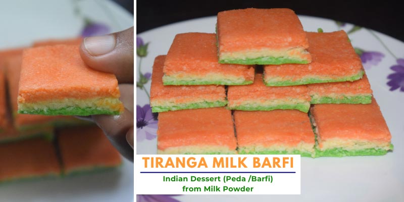 Tiranga Milk Barfi | Independence Day Special