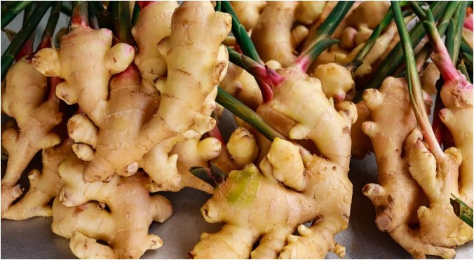 Ginger can help relieve digestive issues like bloating and gas