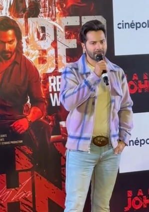 Varun Dhawan talks about his role in upcoming film ‘Baby John’