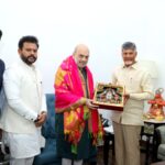 Andhra CM Chandrababu Naidu calls on HM Shah