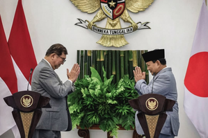 Indonesian president meets Japanese PM