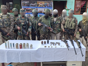 Manipur: Security forces arrest 16 militants, recover arms & ammunition