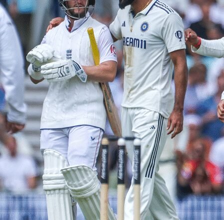 <div>‘You played a very good innings, now go and take a rest’: Akash Deep explains send-off to Duckett in Oval Test</div>
