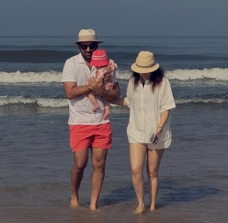 <div>Sagarika Ghatge-Zaheer Khan’s Goa trip is all about quiet evenings, eating, & swimming</div>