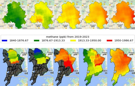 IIT Bombay study shows carbon dioxide, methane levels rising in Delhi and Mumbai