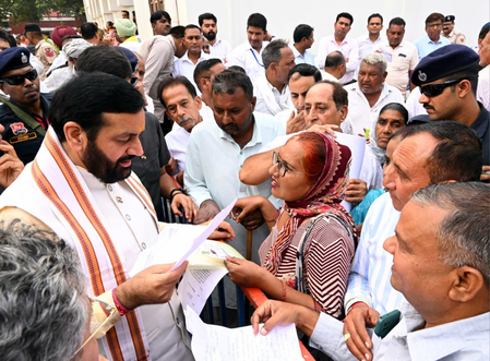 Doors open 24 hours a day to listen to grievances, says Haryana CM