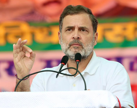 Rahul Gandhi attacks PM Modi, says he can dance for votes (Lead)