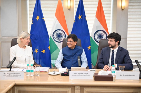 Significant progress made in India-EU FTA talks: Piyush Goyal