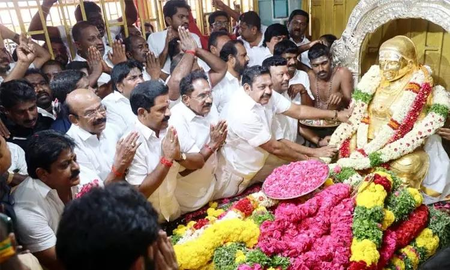TN: Palaniswami reiterates Bharat Ratna demand for Muthuramalinga Thevar on Guru Puja Day