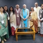 <div>PM Modi meets Sardar Patel’s family ahead of ‘Rashtriya Ekta Diwas’ celebrations in Gujarat tomorrow</div>