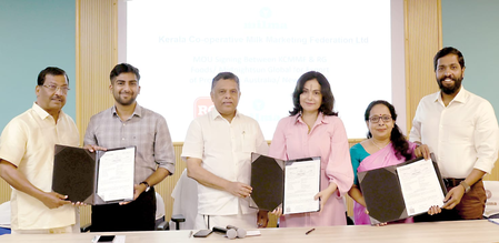 <div>Kerala’s Milma signs MoU to export dairy products to Australia, New Zealand</div>