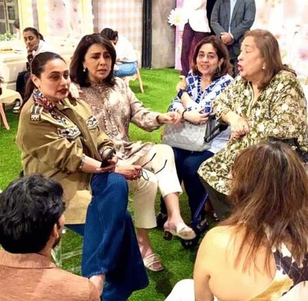 <div>Neetu Kapoor shares a glimpse of Rani Mukerji at granddaughter Raha’s birthday bash</div>