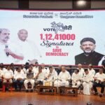 Karnataka Congress collects 1.12 crore signatures across state against ‘voter fraud’