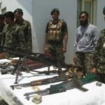 <div>Illegal arms, munitions seized, smuggler detained in Afghanistan’s Panjshir</div>
