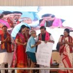 Assam CM hands over land titles to 4,673 tribal families