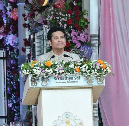 Sathya Sai Baba’s blessings gave me inner strength during 2011 World Cup: Sachin Tendulkar