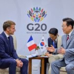 South Korean Prez Lee voices hope to elevate ties with France during talks with Macron