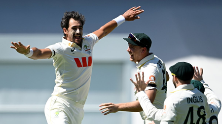Starc pips Wasim Akram to become leading left-arm bowler in Test cricket history