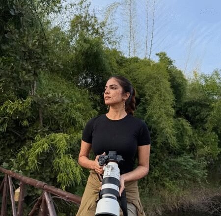 Heart is happy and camera is full of tiger photos, says actress Malavika Mohanan