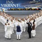 <div>‘They safeguard our shores and uphold our maritime interests’: PM Modi lauds Indian Navy</div>