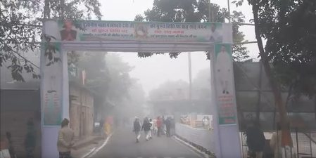 Nalanda: CM Nitish pays floral tributes to his mother on her death anniversary