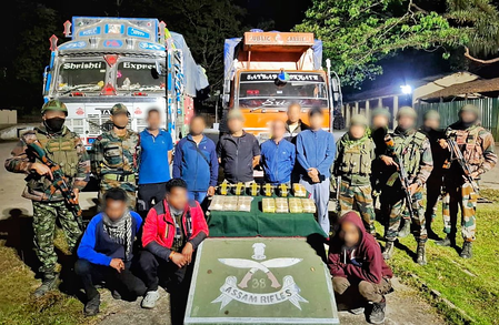 Meth tablets valued at Rs 39 crore seized in Assam; three arrested