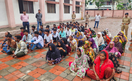 Meghalaya police intercept 18 Bangladeshi nationals near Dawki border