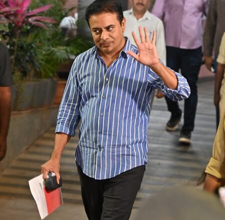 Telangana: KTR questioned by SIT for seven hours in phone tapping case (Lead)