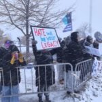 About 100 clergy arrested at Minneapolis airport in anti-ICE protest
