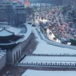 South Korea blanketed by heavy overnight snow