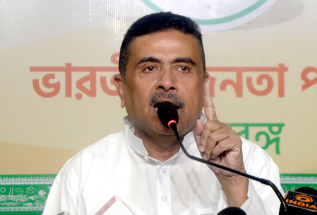 Bengal SIR issue: Suvendu Adhikari accuses CM Mamata of protecting illegal B’deshi infiltrators