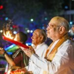 Gujarat: HM Amit Shah unveils gold-plated Shiva idol in Vadodara on Maha Shivratri