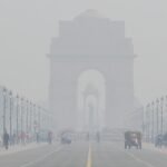 Delhi’s AQI remains in ‘poor’ category, IMD predicts clear skies; maximum temp to hover around 28 degrees Celsius