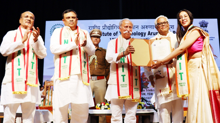 Think national, solve real problems: Arunachal Governor to NIT graduates