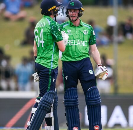 T20 WC: Tucker, Delany fire Ireland to 235/5 against Oman