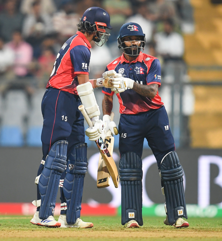T20 WC: Paudel credits Airee, bowlers and fans as Nepal score maiden win over Scotland