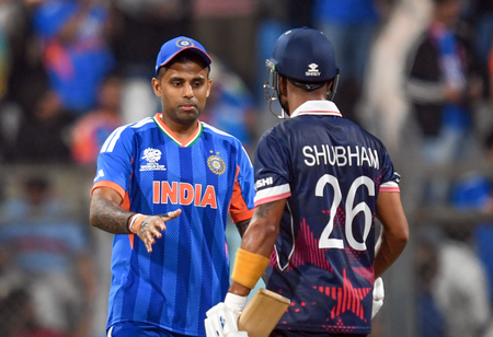 T20 WC: Knew one batter had to bat till end on this wicket, says SKY after a match-winning 84* vs USA