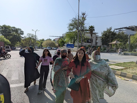 Pakistan: Aurat March leaders accuse police of ‘manhandling’ protesters, demand probe