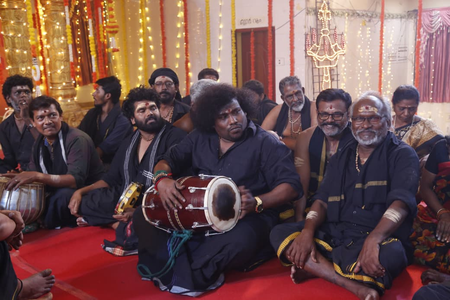 <div>‘Yeri Vanthom Ayyappa’ from Yogi Babu’s ‘Sannidhanam (P.O)’ released!</div>