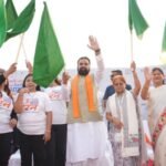 Samrat Choudhary flags off run in Patna to support Nari Shakti Vandan Act