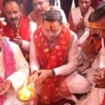CM Dhami offers prayers during portal-opening ceremony at Gangotri Dham