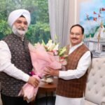 Delhi L-G discusses health issues with Union Minister JP Nadda